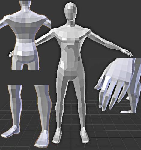 Character Low Poly preview image